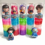 Crystal Mud Slime z Postaciami Anime w Rurkach