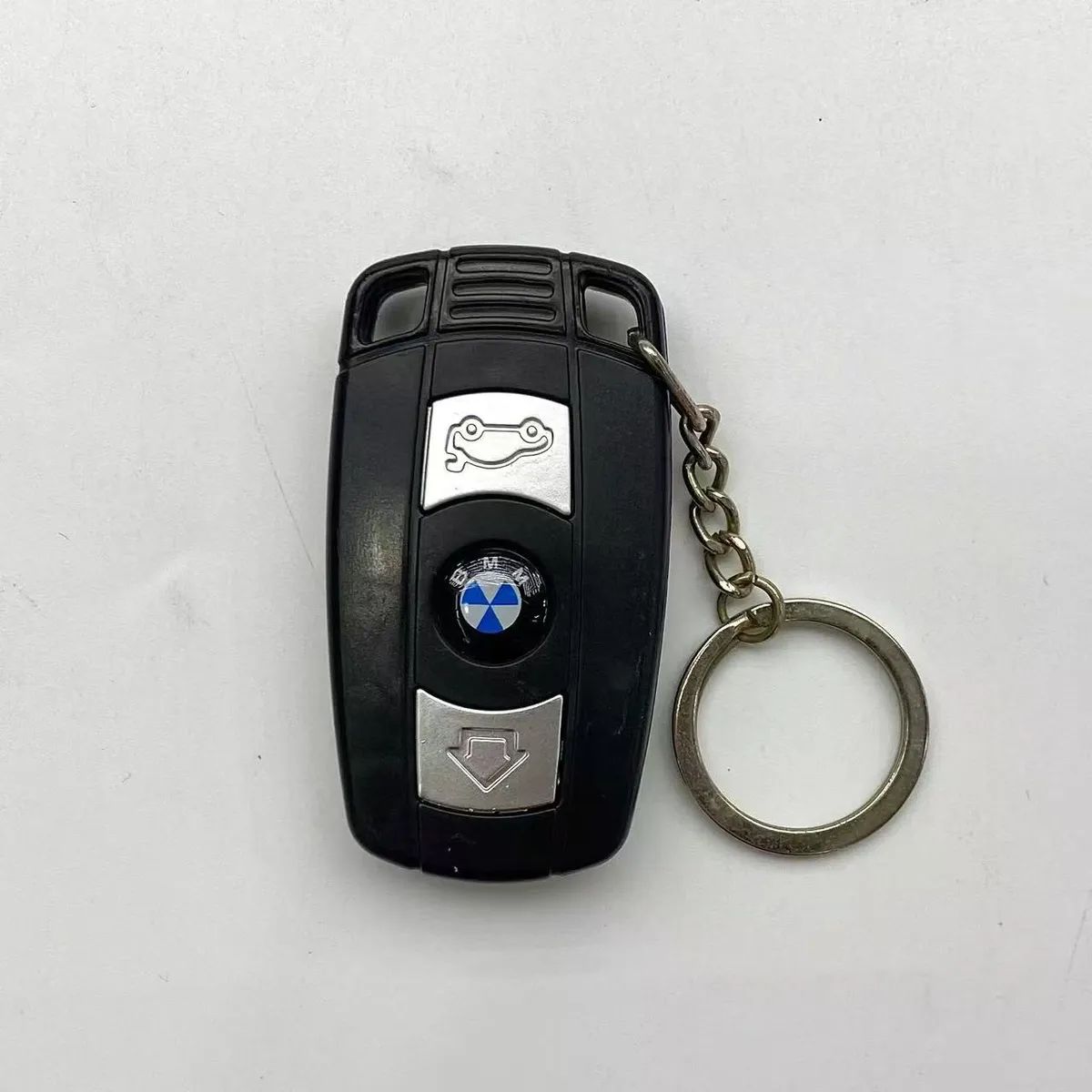 BreLok Kluczy BMW Czarny z Logo Niebieskie