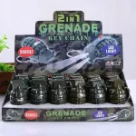 Breloczek Granat 2w1 Shock Grenadeade LED Zielony kamuflaż