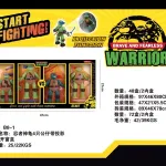 Zestaw figurek Wojowników Żółwi Ninja Start Fighting 47cm