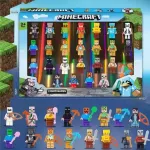 Minecraft Mini Figury Zestaw 24 szt 3+