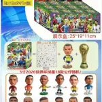 Figurki piłkarzy Mundial 2026 18 szt w opakowaniu