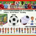 Zestaw figurek piłkarzy Mundial 2026 24 szt + piłka