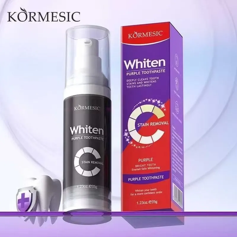 Körmesic Purple Whitening Pasta do zębów 35g