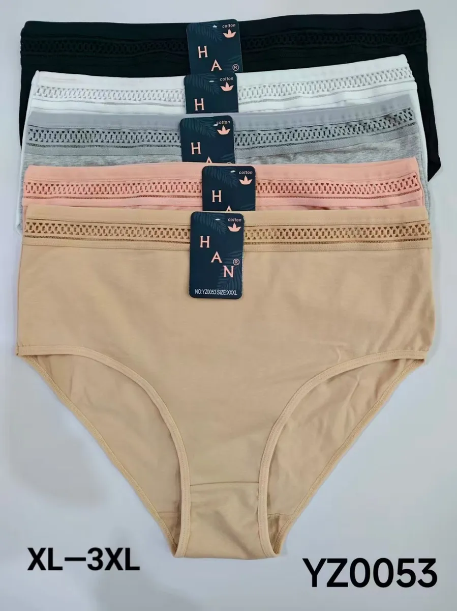 Bielizna damska H bawełniane figi XL-3XL