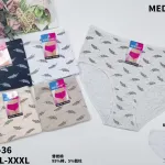 MEDOOSI Majtki Damskie XL-XXL-XXXL Piórka Szare