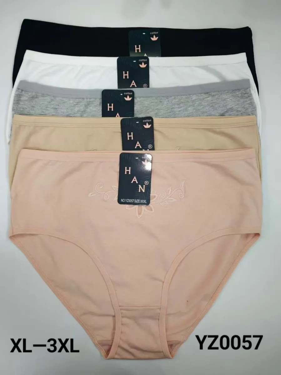 Bielizna damska HA beżowa XL-3XL bawełniana