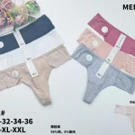 Medooos Stringi Koronkowe 95% Bawełna S-XXL Mix Kolorów