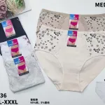 Medoosi Majtki Damskie XL-XXL-XXXL Kwiatowe 95% Poliester
