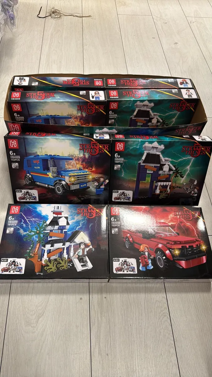 Zestaw klocków konstrukcyjnych Stranger Things 153 pcs