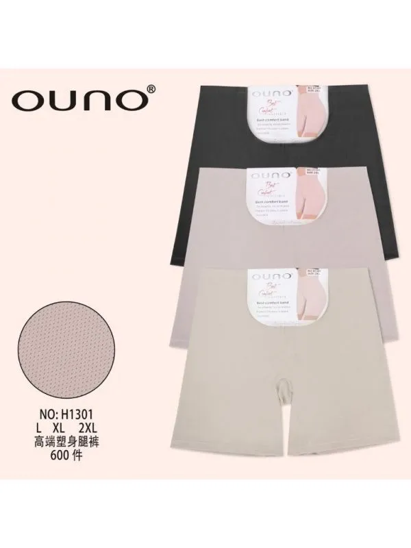 Ouno B+ Comfort Figi damskie XL-2XL szary/czarny