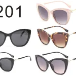 Okulary damskie cat eye model 201 w 5 kolorach