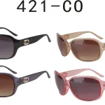 Okulary damskie 421-CO wielokolorowe oversize