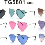 Okulary przeciwsłoneczne TG65801 Kids serce wielokolorowe