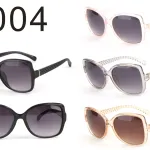 Okulary damskie przeciwsłoneczne set 6 kolorów 004