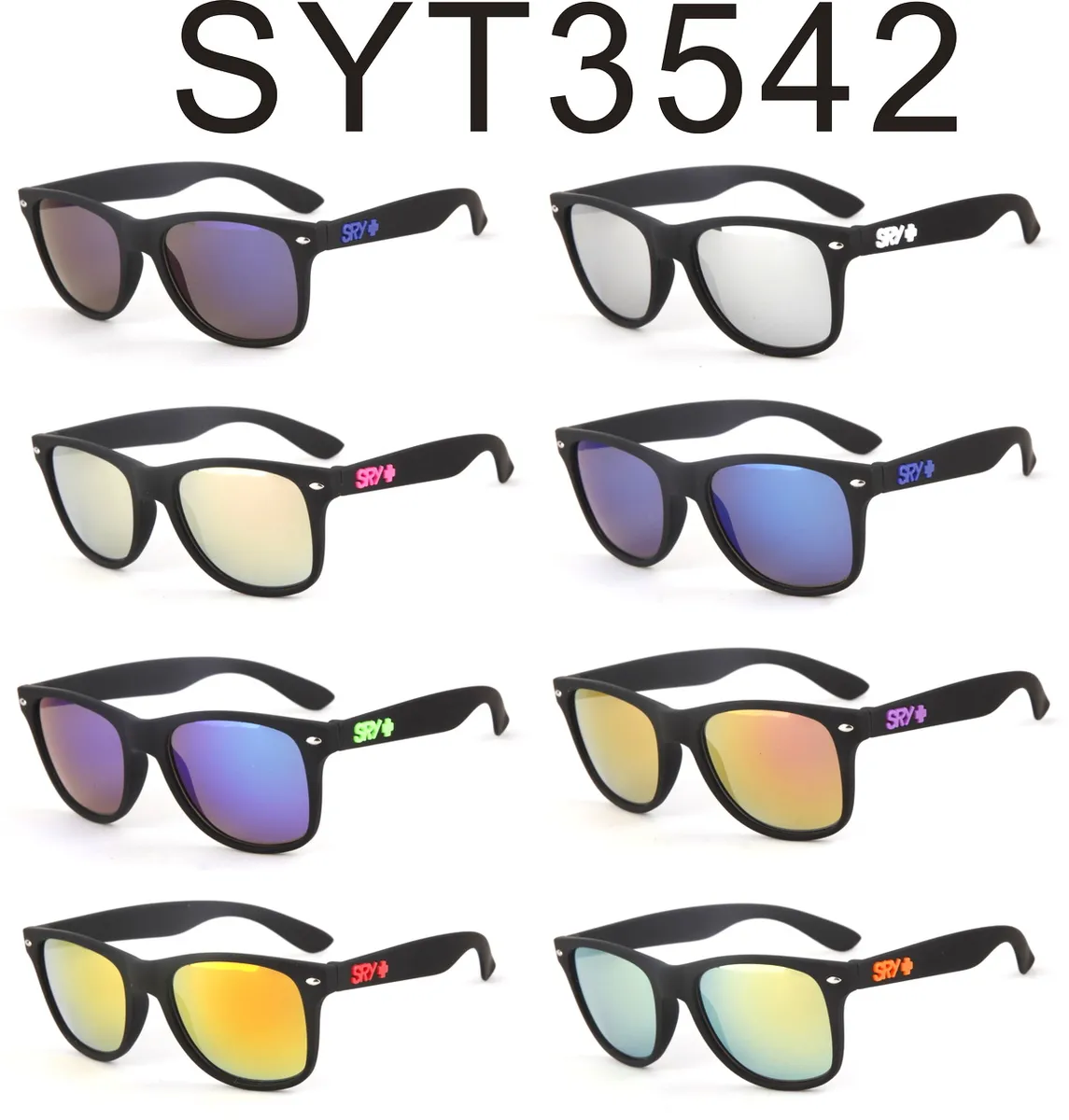 SPY Okulary przeciwsłoneczne Wayfarer Mix Kolorów SYYT335442