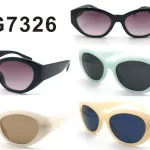 Okulary przeciwsłoneczne G7326 cat-eye wielokolorowe