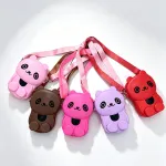 Torba Panda PVC Różowa Czarna Fioletowa Brązowa Czerwona