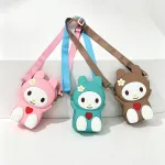 Torba listonoszka My Melody PVC różowa miętowa brązowa