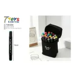 Zestaw 24 kolorowych markerów Touch 15cm w etui