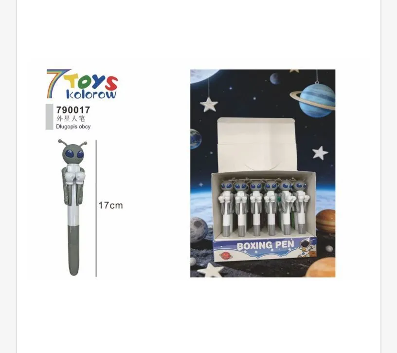 Długopis 7Toys Kolorow Szary Kosmiczny Robot 17cm