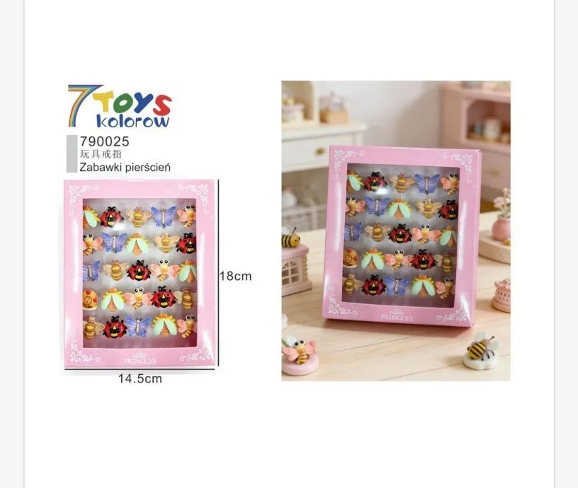 Zabawki Pierścienie 7Toys Kolorowe 18x14.5cm