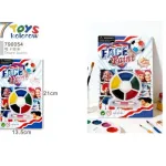 Farby do twarzy 7Toys Kolorowanka 7 kolorów piłka nożna