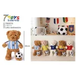 Lalka Niedzwiadka Piłkarz Argentyna 30cm 7 Toys Kolorow