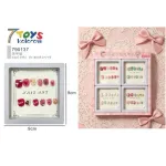 Zestaw 7Toys Kolorow Nail Art 9cm Różowy