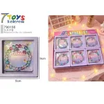 7TOYS Kolorowe Bransoletki Fashion 9cm Zestaw 6 szt