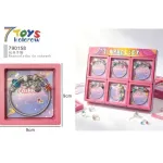 Zestaw 6 Bransoletek 7Toys Kolorow 9cm do Zabawy