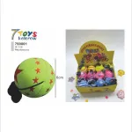 Piłka Elastyczna 7 Toys Zielona ze Gwiazdami 6cm