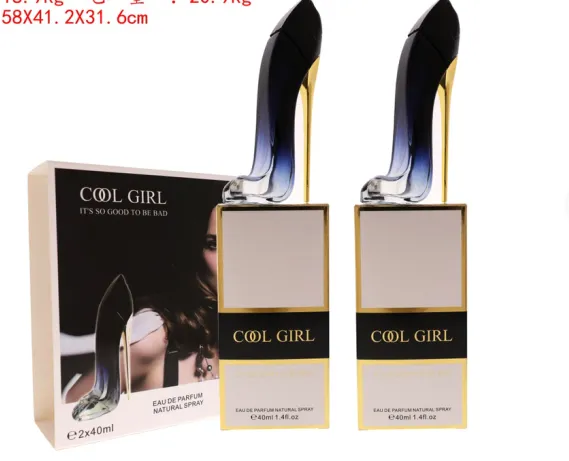 Komplet perfum Cool Girl EDP 2x40ml + Natural Spray
