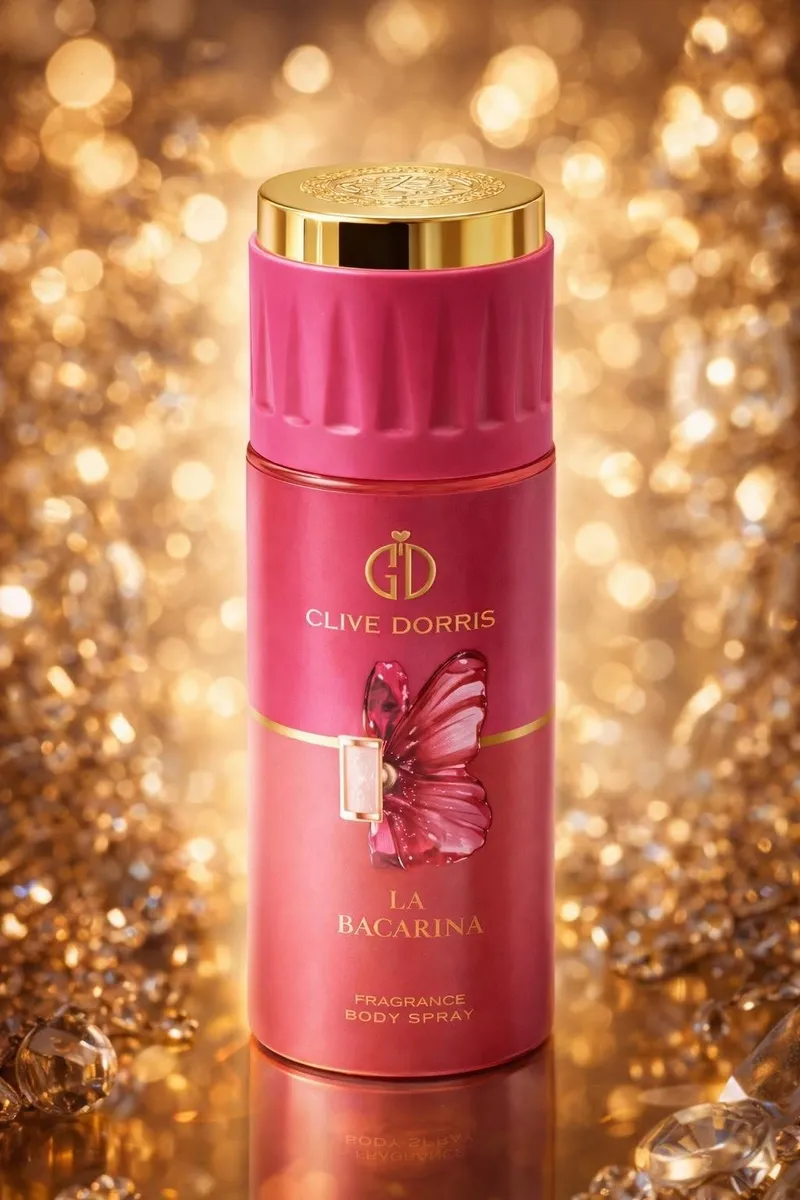 Clive Dorris La Bacarina Body Spray 250ml Różowy