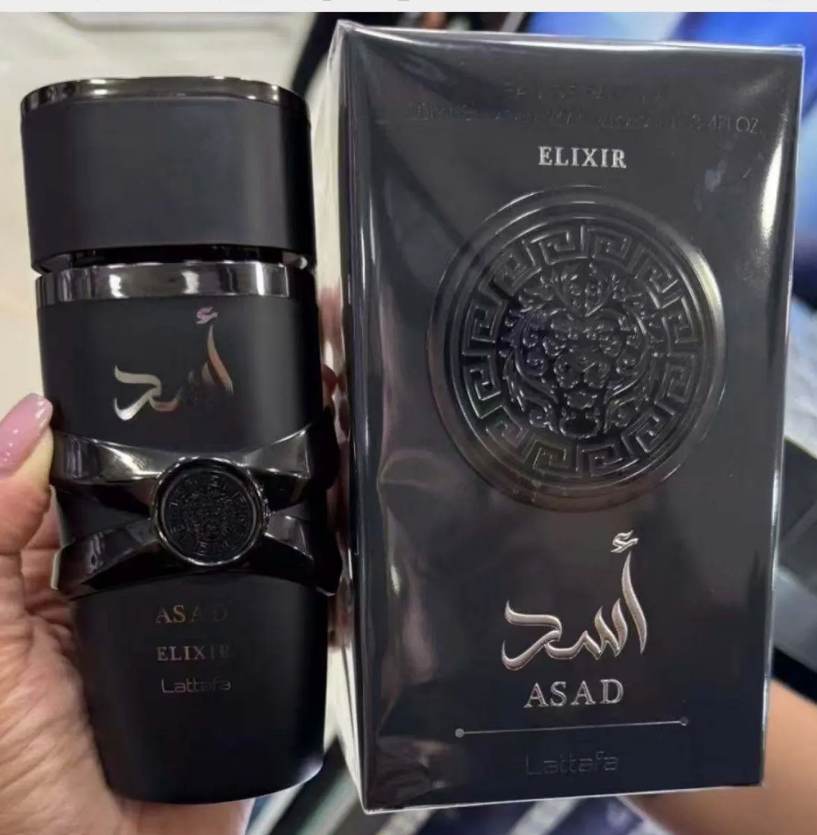 Lattafa Asad Elixir Perfumy 100ml Czarny