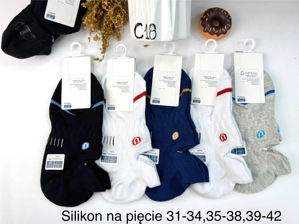 Silikon antypoślizgowy na piętę rozmiary 31-34, 35-38, 39-42