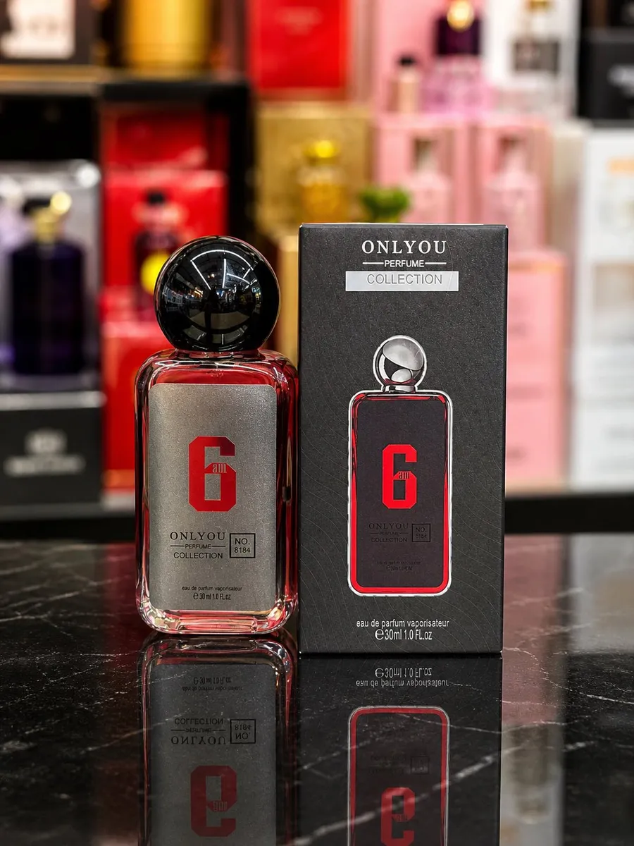 Perfumy Only You No.6 Collection 30ml Czerwono-Czarne