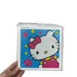 Zestaw DIY diament malowania Hello Kitty 15x15cm