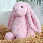 Maskotka Królik Różowy Pluszowy 45 cm Mix Kolor