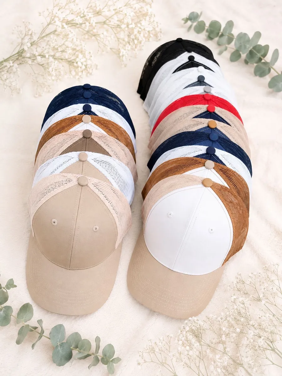 Czapka regulowana Rozimar 56/58 mesh trucker multikolor