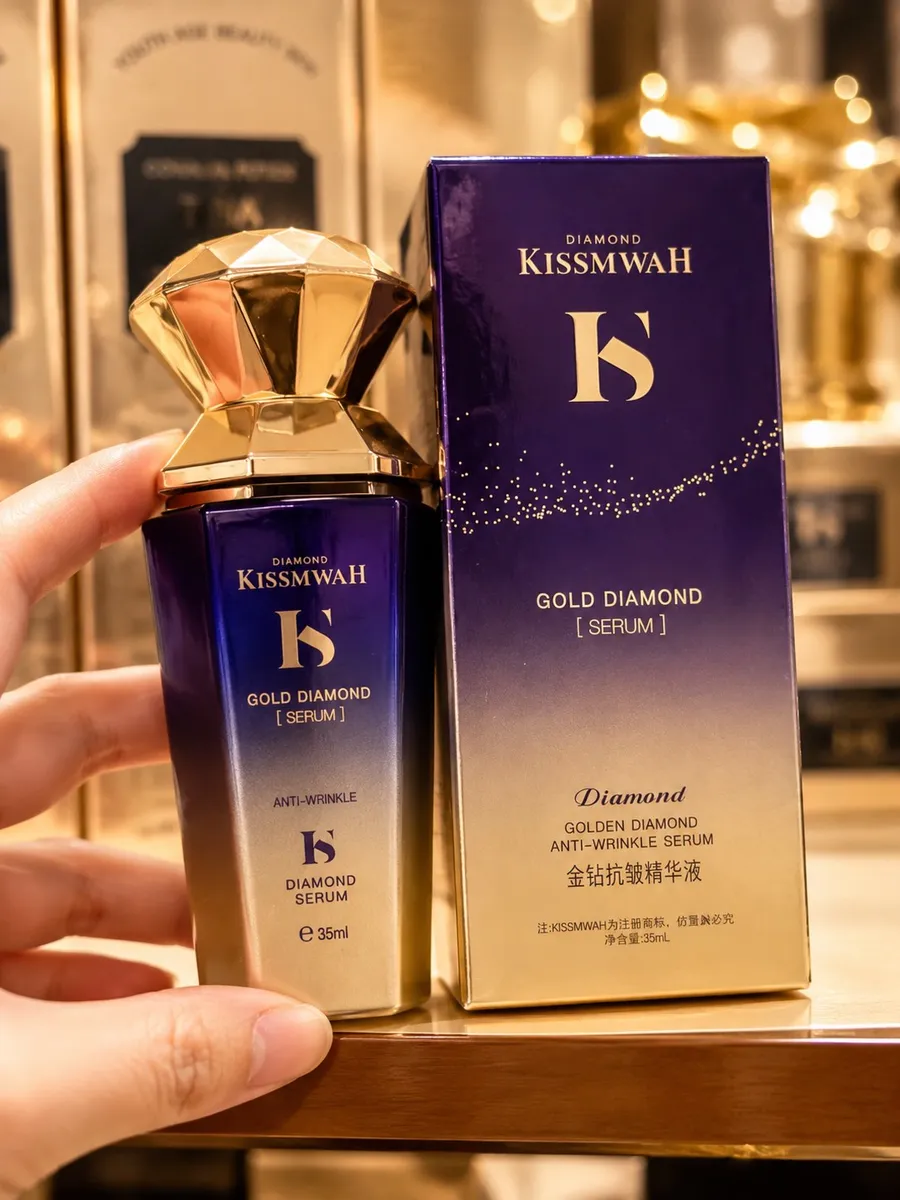 KISSMWAH Gold Diamond Serum przeciwzmarszczkowe 35ml