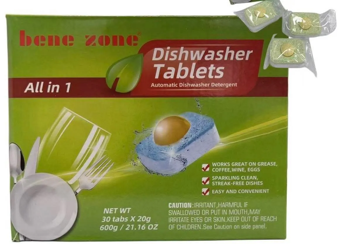Tabletki do zmywarki Bene Zone All in 1 30 szt 600g