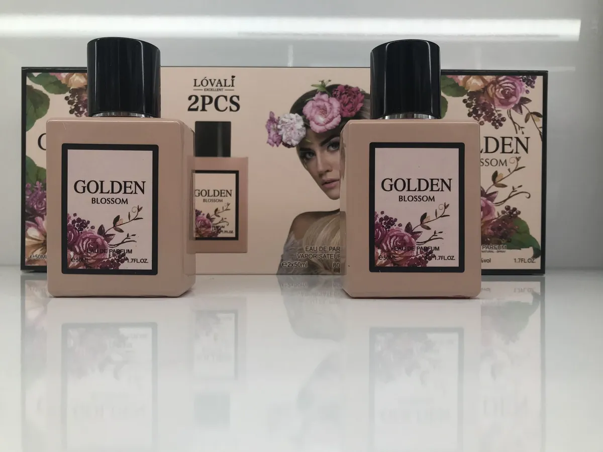 Lóvali Golden Blossom Eau de Parfum Zestaw 2x50ml