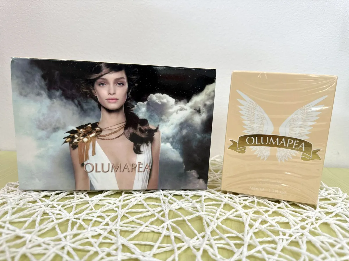 Perfumy Olumapea Zestaw 2x50ml Beżowo-Złoty