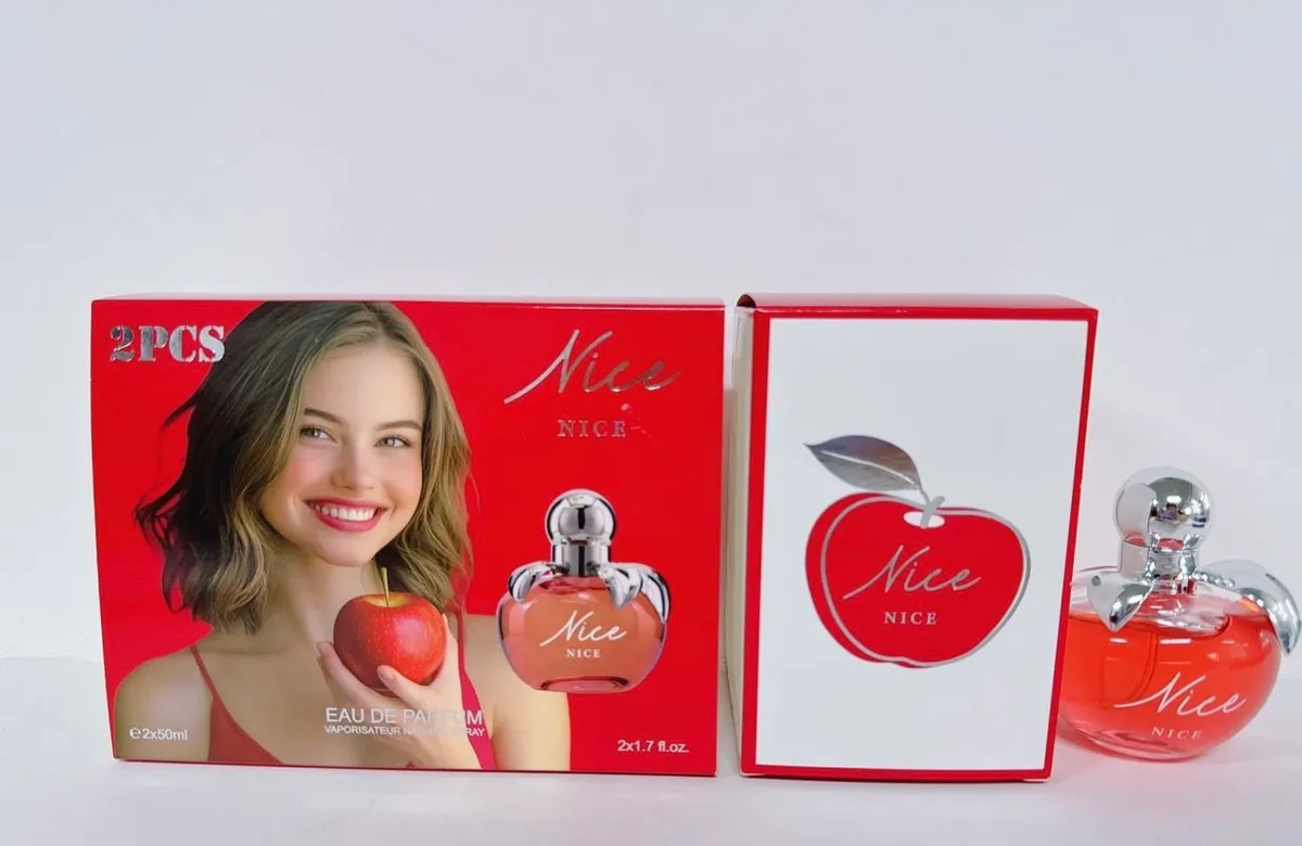 Zestaw Perfum Nice Eau de Parfum 2x50ml Czerwony