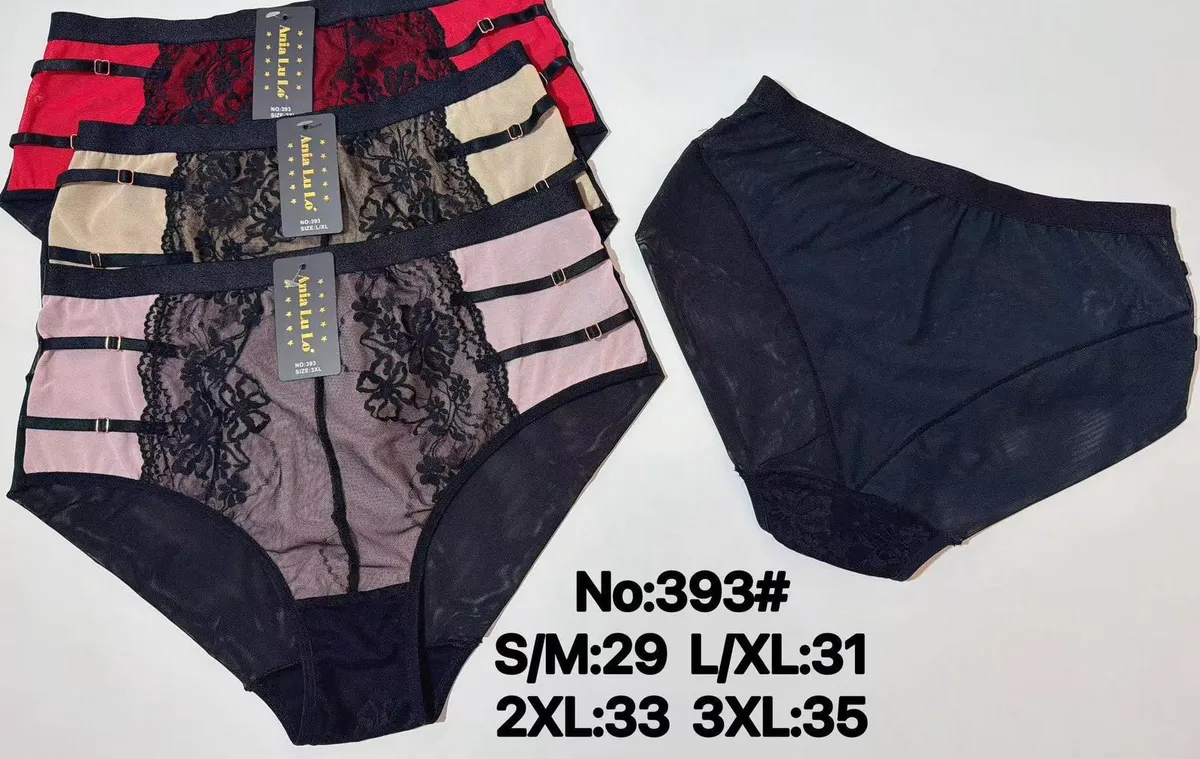 Majtki damskie A'Lia Lu koronkowe No.393 S-3XL