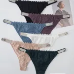Finella Majtki Damskie Koronkowe M L XL z Kryształkami