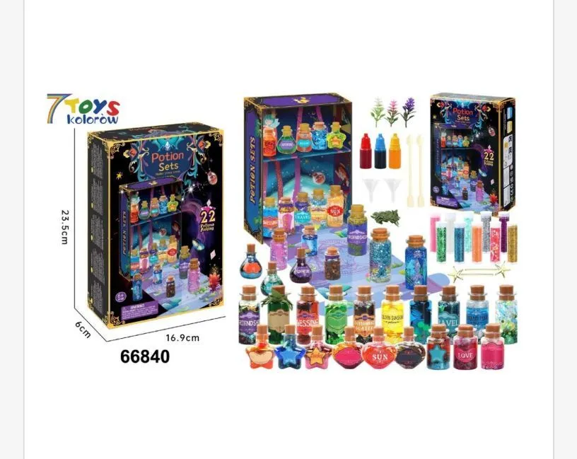 Zestaw Kolorowy Potion Sets 22 el. 23x16.9x6cm