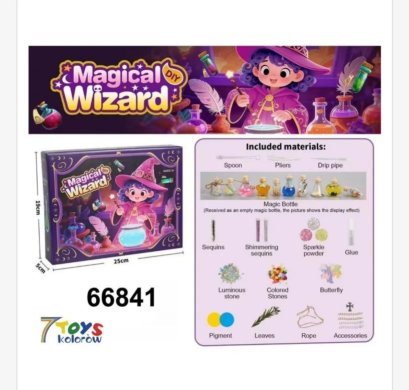 Zestaw DIY Magical Wizard Kolorow 25x15x5cm