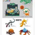 Stretch Toys Kolorow 7 Toys Gekon 66870 TPR